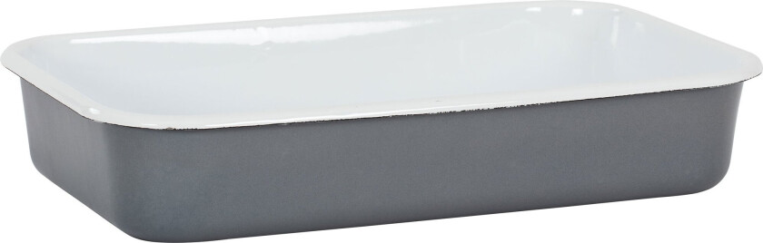 Ildfast form 30x20 cm. Grå