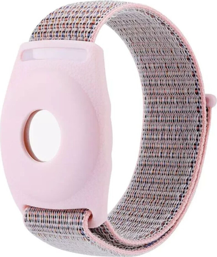 AirTag Barne Stoffrem - Rosa