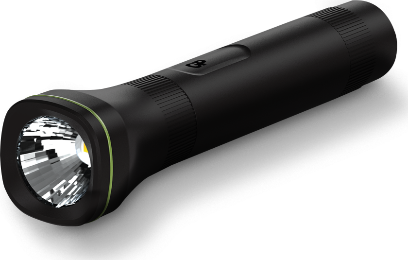 GP Everyday LED Flashlight 70lm C107 Black OneSize, Black