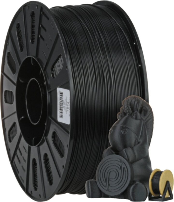 Value PLA+ - 1,75mm - 3kg - Svart