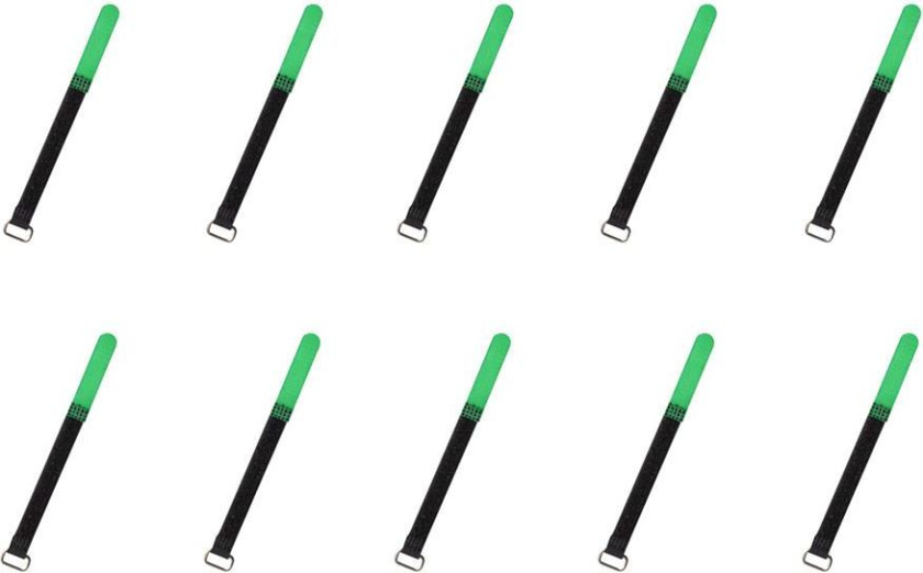 RockBoard Cable Ties, 10 pcs. Extra Small - Green