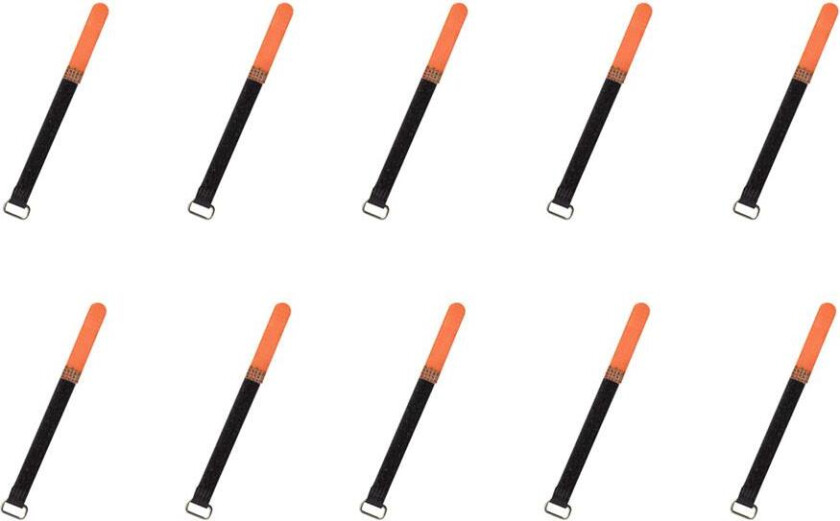 RockBoard Cable Ties, 10 pcs. Extra Small - Orange