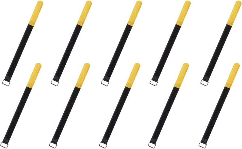 RockBoard Cable Ties, 10 pcs. Medium - Yellow