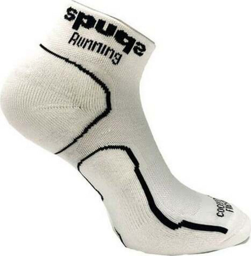 Sportssokker Spuqs Coolmax Cushion White
