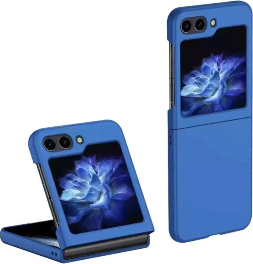 Samsung Galaxy Z Flip5 (5G) Hard Plast Deksel - Blå