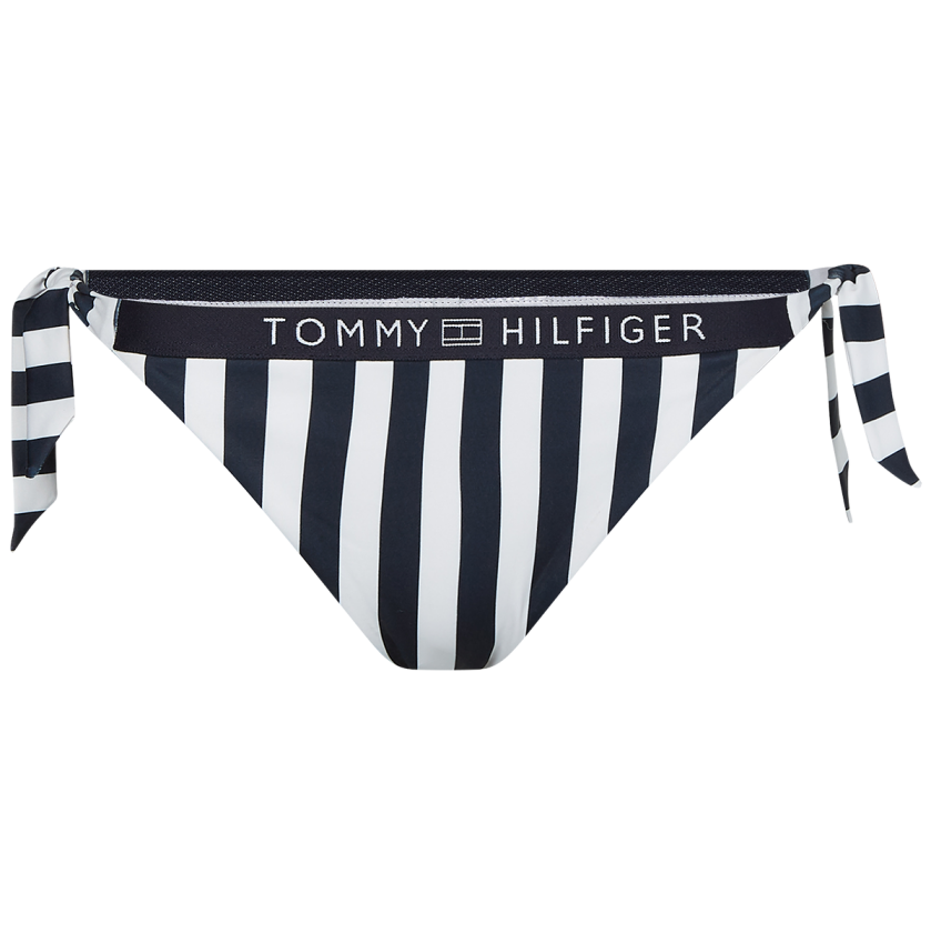 Tommy Hilfiger Lingeri Bikini Truse, Farge: Svart/hvit, Størrelse: L, Kvinner