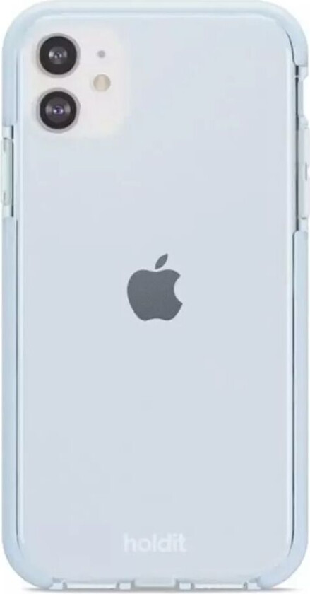 Holdit iPhone 11 / XR Seethru deksel - Mineral Blue