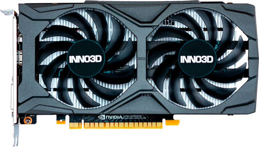 Inno3D Twin X2 OC V2 grafikkort - NVIDIA GeForce GTX 1650 - 4GB GDDR6