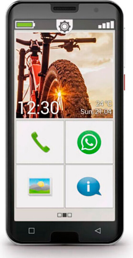 Emporia SMART.5 4G 32/3GB 5,5tm (svart)