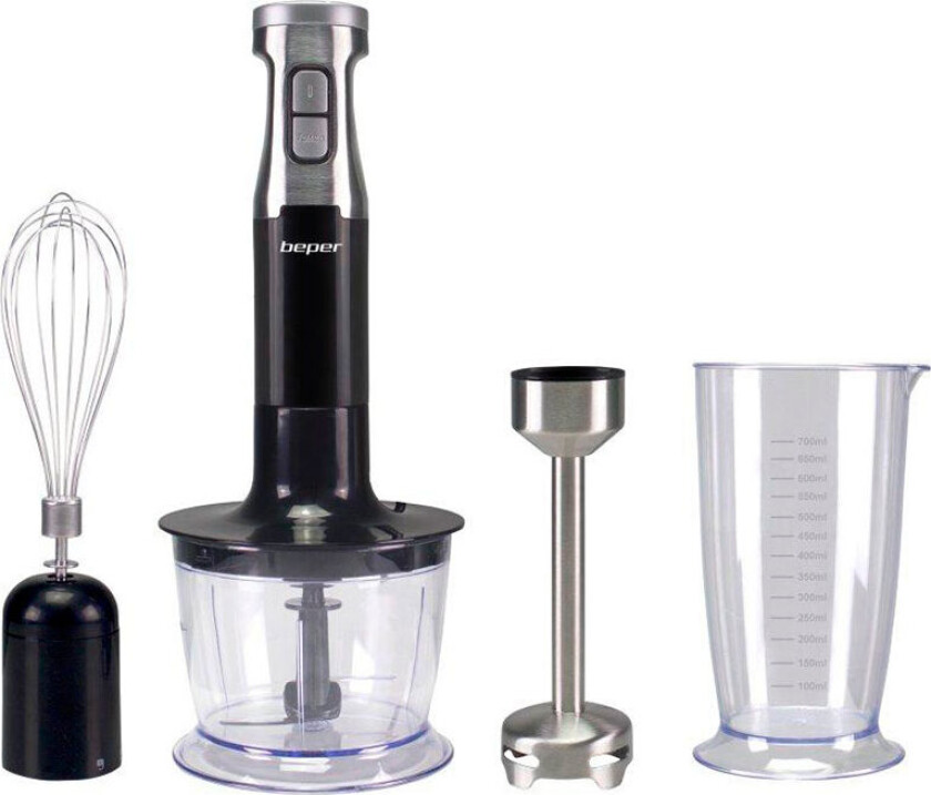 Beper P102FRU150 4-i-1 stavmiksersett (600W) svart