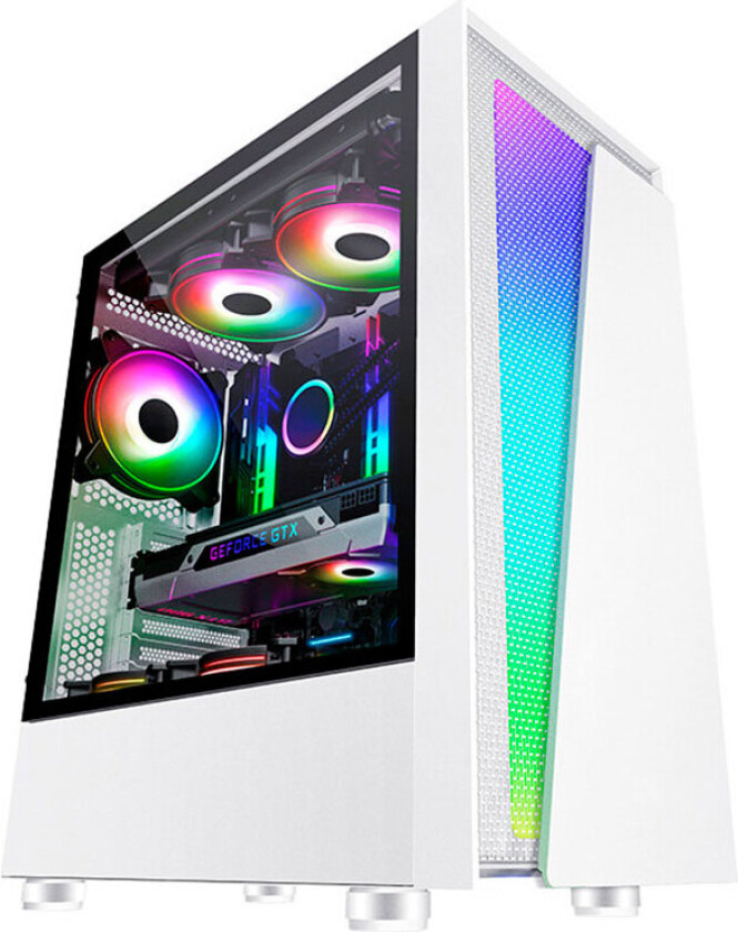 Blackstorm Artemis 3705 PC-deksel (ATX/Micro-ATX/Mini-ITX) Hvit