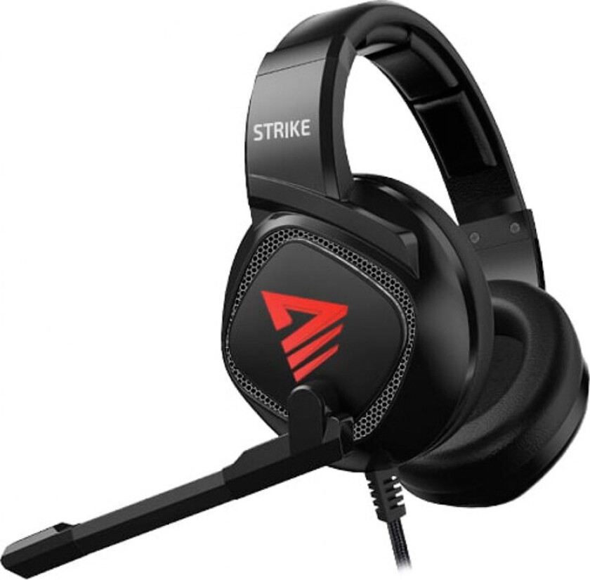 Savio Strike Over-Ear Gaming Headset - 2m (USB-A)