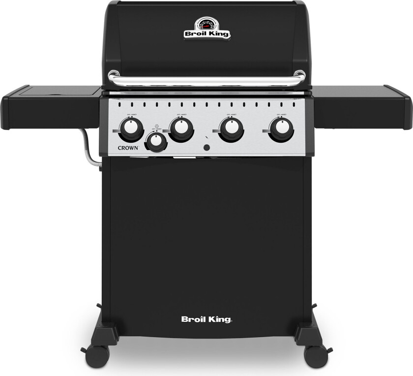Crown 430R gassgrill, svart