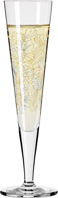 Goldnacht champagneglass, NO:9