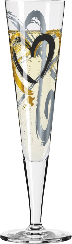 Goldnacht champagneglass, NO:1