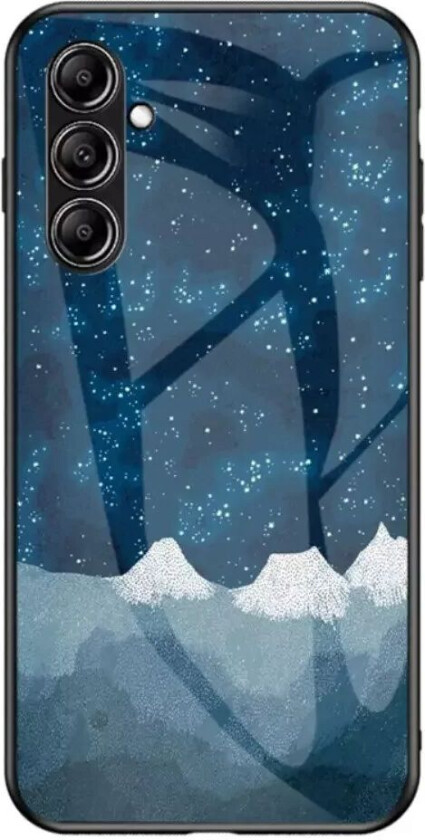 Samsung Galaxy S23 FE Deksel m. Bakside av Glass - Stjernehimmel