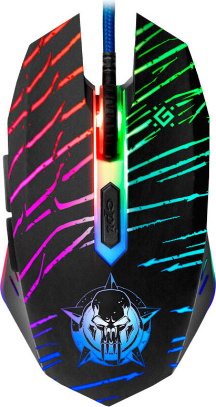 Defender GM-590L Dark Agent Wired Gaming Mouse (12 800 DPI)
