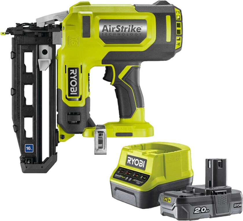 Ryobi R16GN18-120S ONE+ batteri dykkerpistol 16G m/batteri (18V)