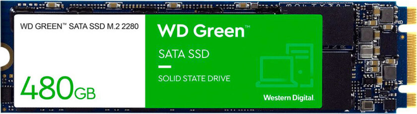 WD Green WDS480G2G0B SSD-harddisk 480GB - M.2 (SATA-600)