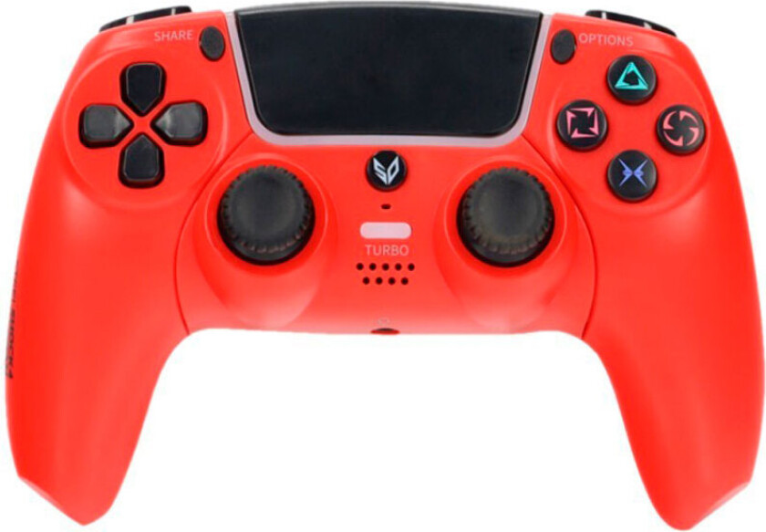 SteelDigi Steelshock v2 Dasan Controller t/PS4/PC (Bluetooth/USB-C) Rød