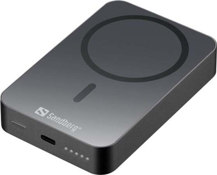 Mag Wireless Powerbank 10000 ALU Nødlader - Grey - 10000 mAh