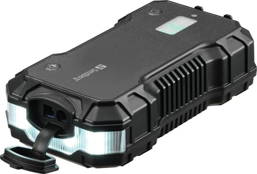Car Jumpstarter Powerbank 10000 Nødlader - Svart - 10000 mAh