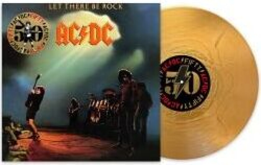 Ac/Dc - Let There Be Rock (Ltd Gold Metallic)