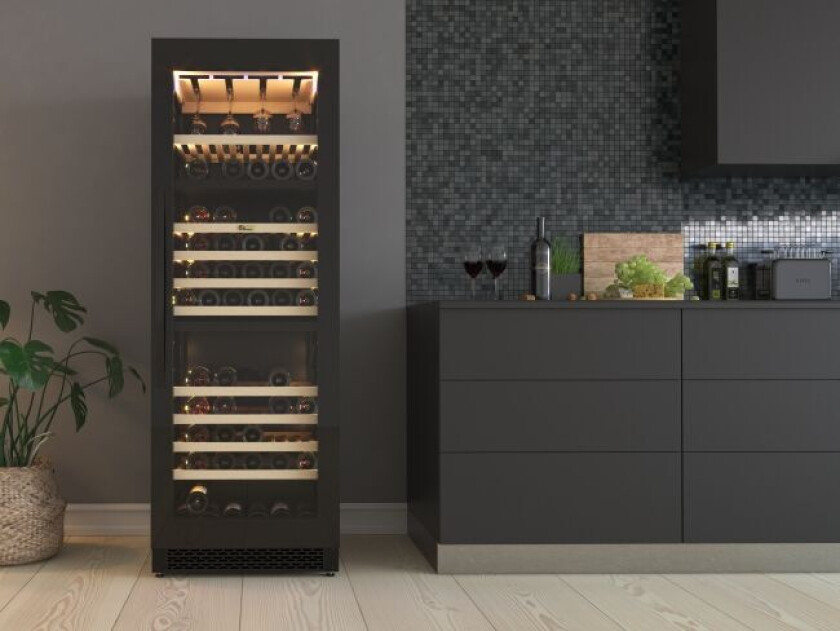 Bilde av Winemex 145 - Svart - 145 flasker