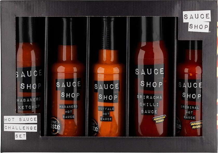 Hot Sauce Challenge gavesett