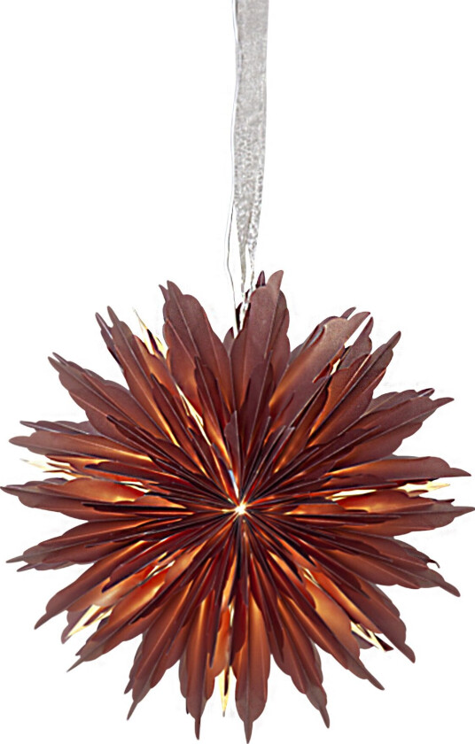 Dis papirstjerne, rød, 40 cm