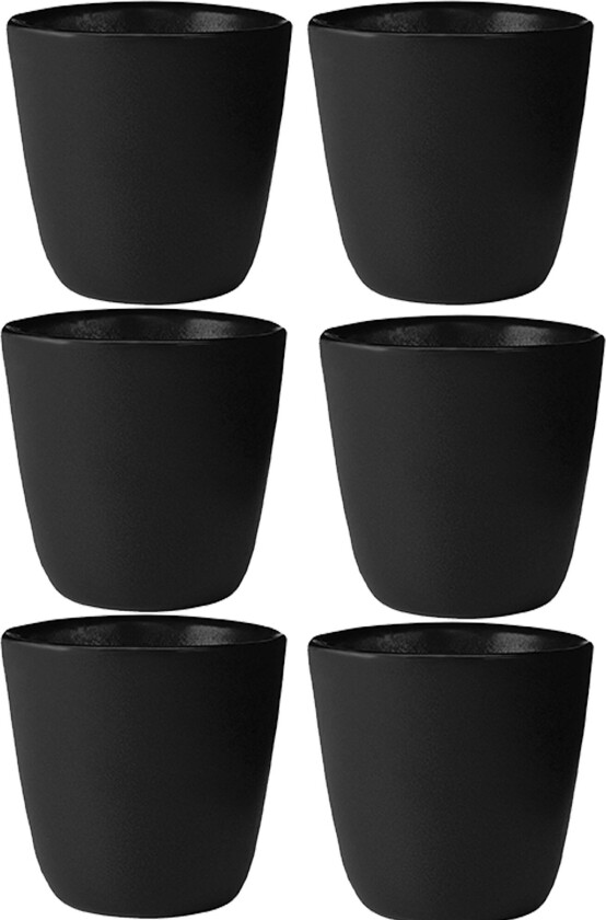 RAW Kopp, Titanium Black 6 stk