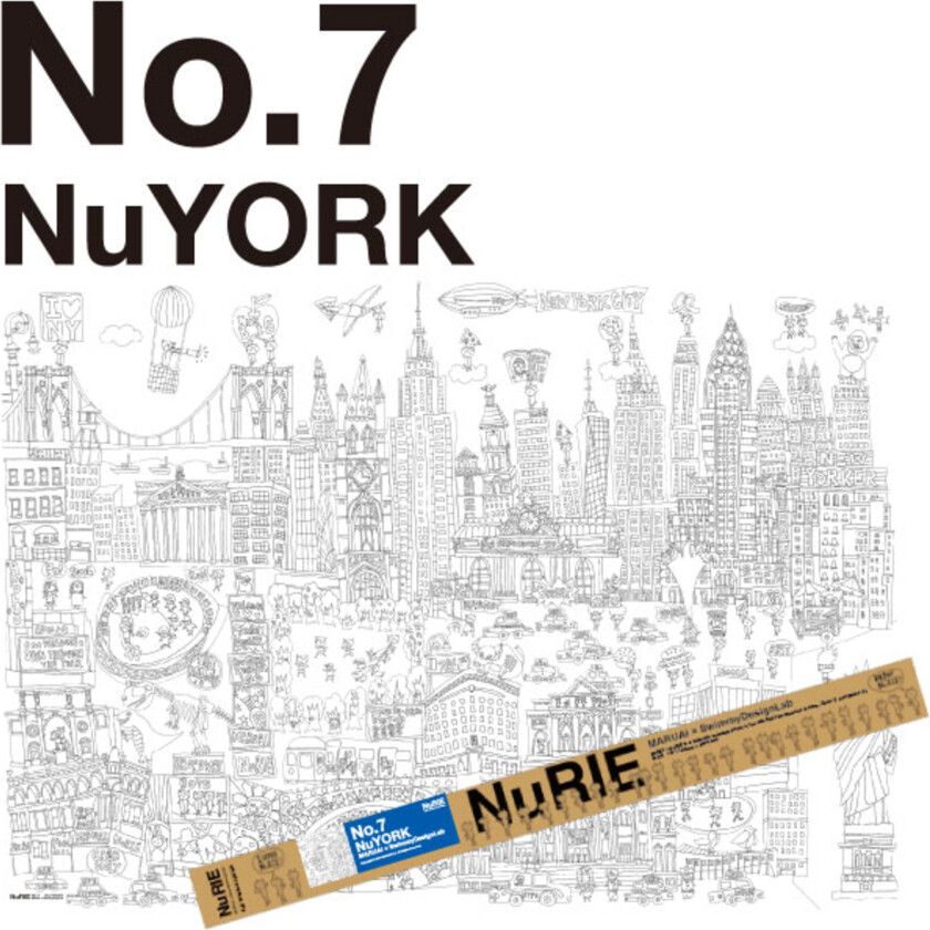 Plakat New York 119 x 84 cm Origami