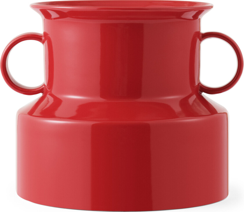 Panto Vase Ø 22 x H 19 cm Lollipop Red