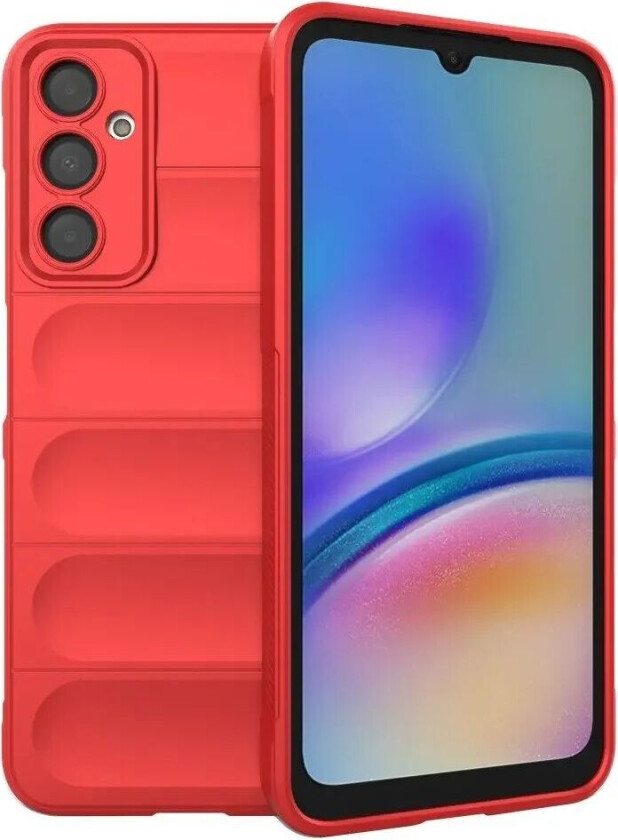Samsung Galaxy A05s Fleksibelt Plastdeksel - Rød
