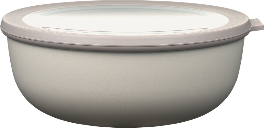 Bolle med Lokk Cirqula 2250 ml Nordic White