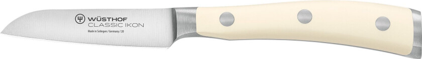 Classic Ikon Skrellekniv Hvit 8 cm