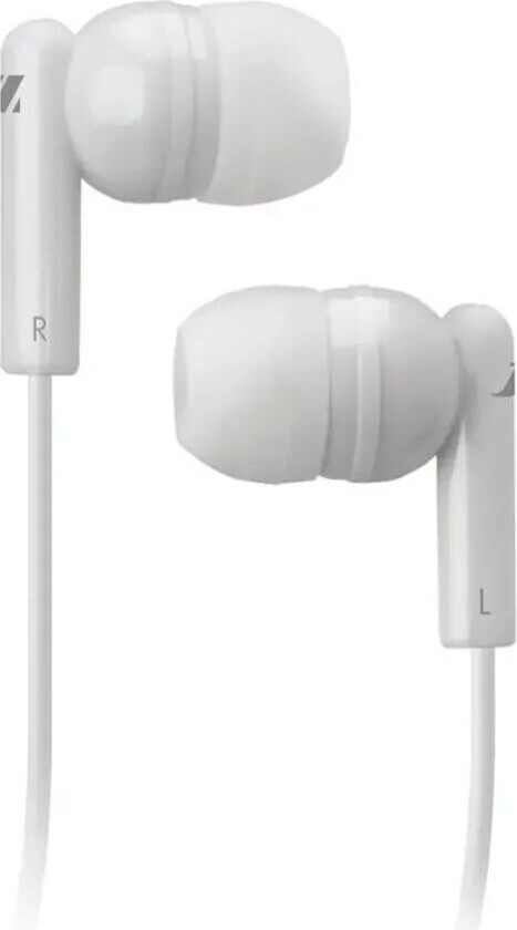 Tune Stereo In-Ear Hodetelefoner med 3,5 mm Jackstik og Mikrofon - Hvit