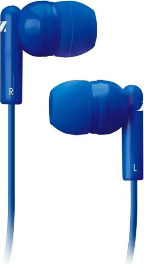 Tune Stereo In-Ear Hodetelefoner med 3,5 mm Jackstik og Mikrofon - Blå