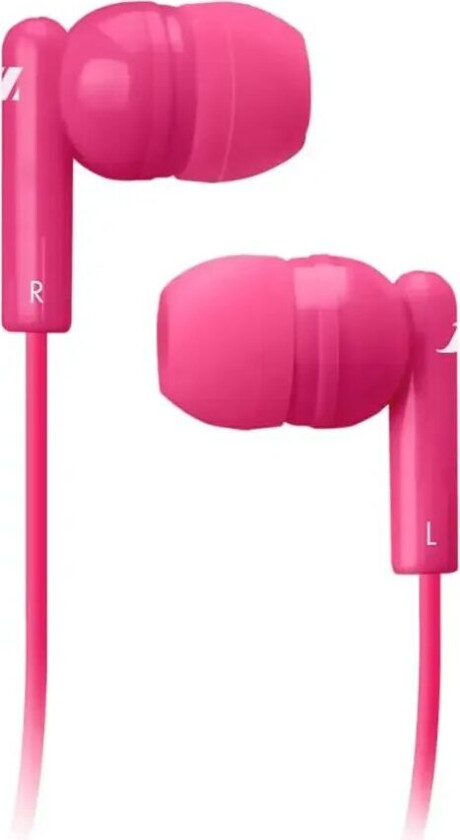 Tune Stereo In-Ear Hodetelefoner med 3,5 mm Jackstik og Mikrofon - Pink