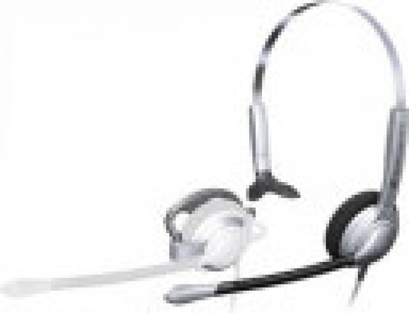 Epos Sh 335, Hodesett, Hodebånd, Office/call Center, Svart, Sølv, Stereofonisk, 1 M