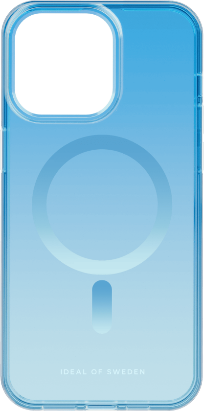 Klar Deksel iPhone 15 Pro Max Magsafe Light Blue