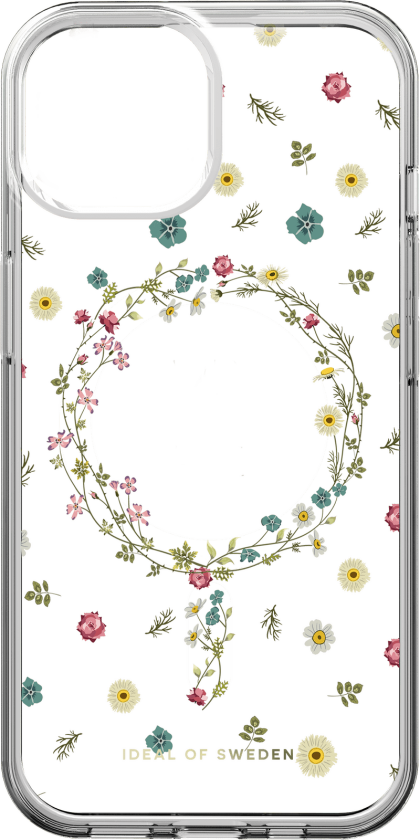 Klar Deksel iPhone 15 Magsafe Petite Floral