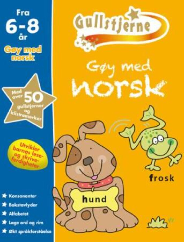 Gøy med norsk : gullstjerne 6-8 år