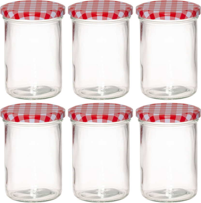 Syltetøyglass 440 ml 6-pk