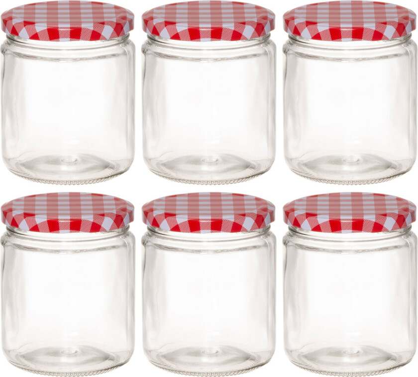 Syltetøyglass 340 ml 6-pk