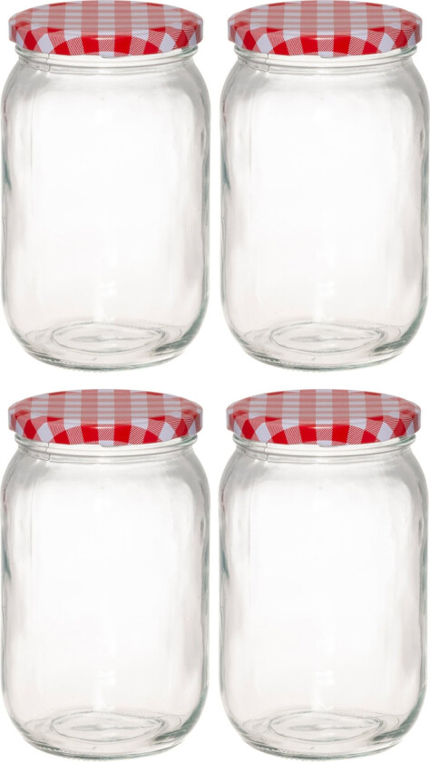 Syltetøyglass 720 ml 4-pk