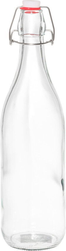 Bilde av Glassflaske med patentlokk 1 liter