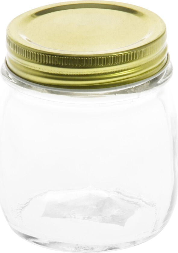 Glasskrukke med skrulokk 0,25 liter
