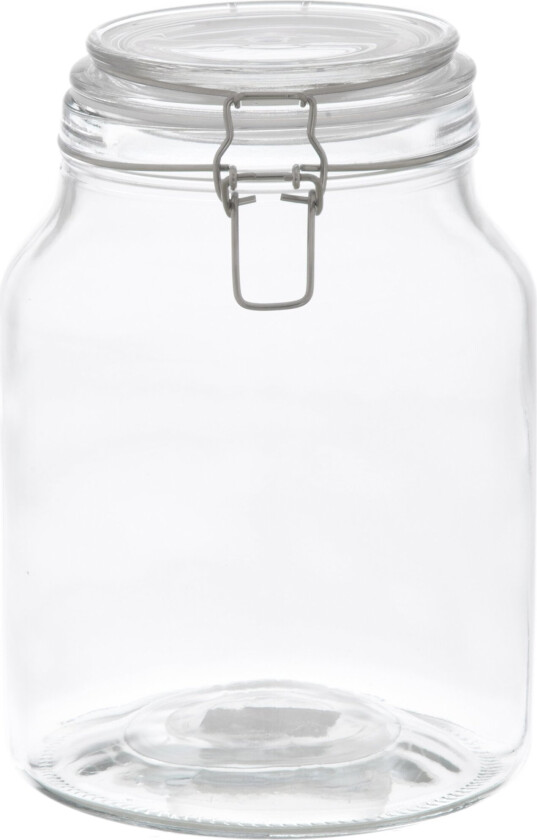 Glasskrukke med patentlokk 3 liter