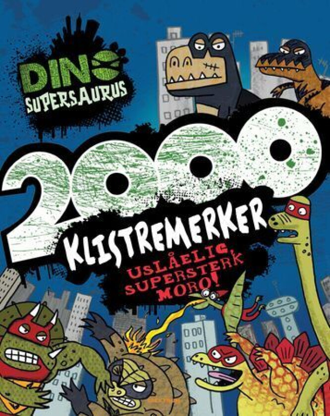 Dino Supersaurus : 2000 klistremerker